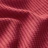 Jersey de coton gaufré uni – carmin,  thumbnail number 2