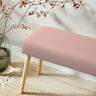 Tissu de revêtement Velours milleraies – vieux rose,  thumbnail number 6