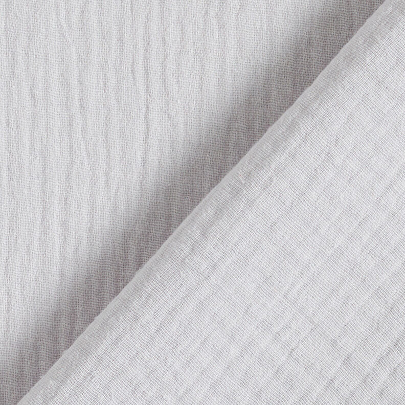 Tissu double gaze de coton – bleu clair, image number 4