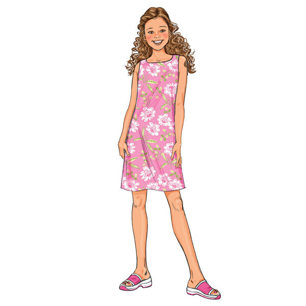 Robe filles|Pantalons, Butterick 3860|140 - 158, image number 4