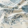 Tissu de décoration Panama Chevauchée – bleu jean/nature,  thumbnail number 2