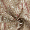 Tissu de décoration Aspect jute Collage de Noël – dune/blanc,  thumbnail number 4