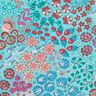 Coton enduit Mélange marin – bleu aqua,  thumbnail number 5