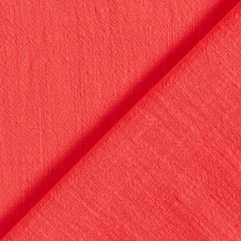 Tissu en coton aspect lin – corail,  image number 3