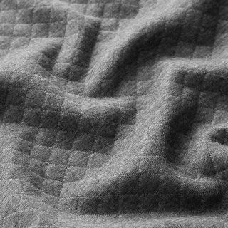 Tissu matelassé chiné à carreaux – gris, 
