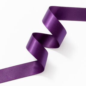 Ruban de satin [15 mm] – aubergine, 