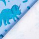 French Terry Sweat d’été Dinosaures | PETIT CITRON – bleu clair,  thumbnail number 4