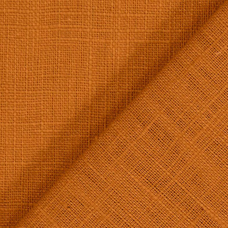 Tissu de lin en ramie mélangée medium – caramel, image number 3