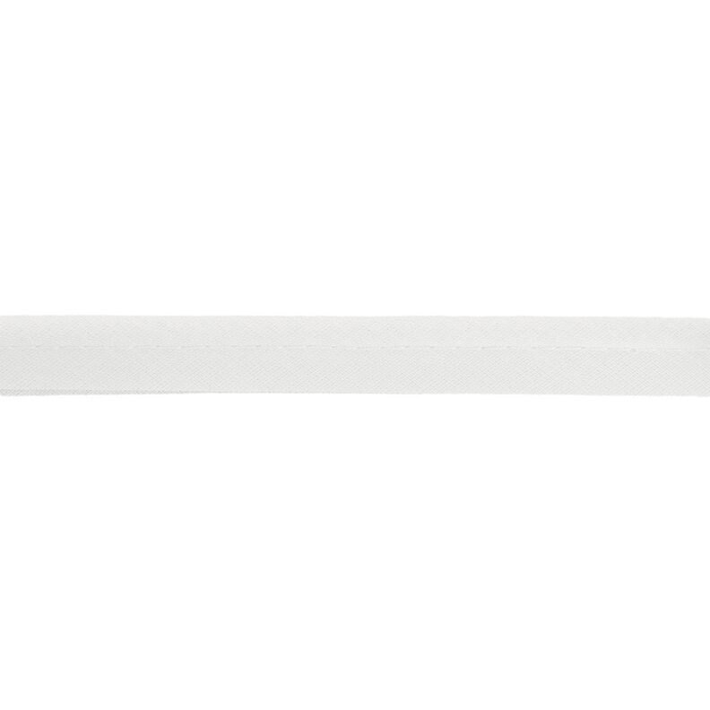 Galon passepoil Polycotton [15 mm] – blanc,  image number 1