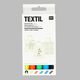 Lot crayons pour textiles «Basic» | RICO DESIGN,  thumbnail number 1