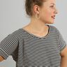 FRAU BILLE - Chemise à nœud décontractée avec manches retroussées, Studio Schnittreif | XS - L,  thumbnail number 4