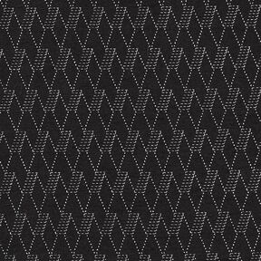 Jean stretch Losanges abstraits – noir, 
