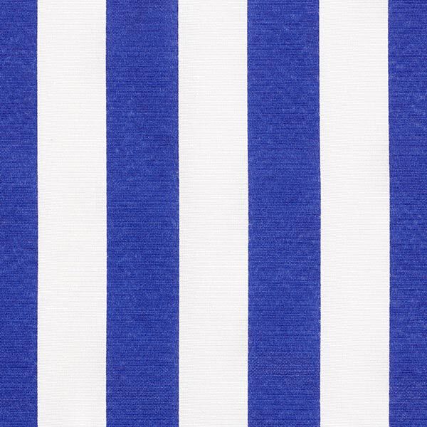 Tissu de décoration Canvas Rayures – bleu/blanc,  image number 1
