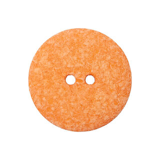 Bouton polyester 2 trous  – orange, 