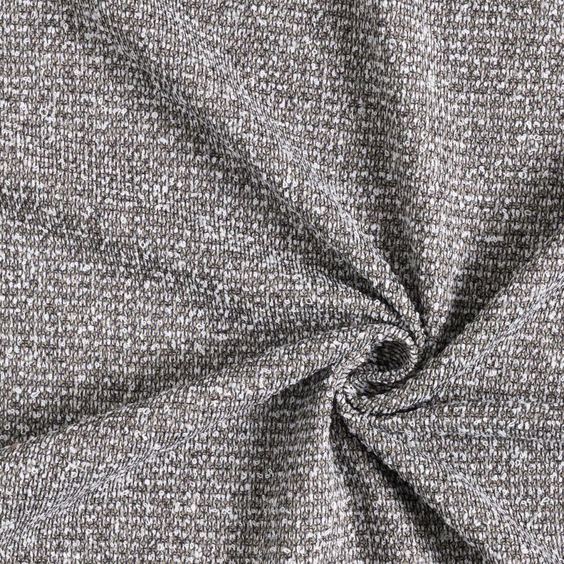 Tricot bouclé chiné – beige foncé/bleu nuit,  image number 1