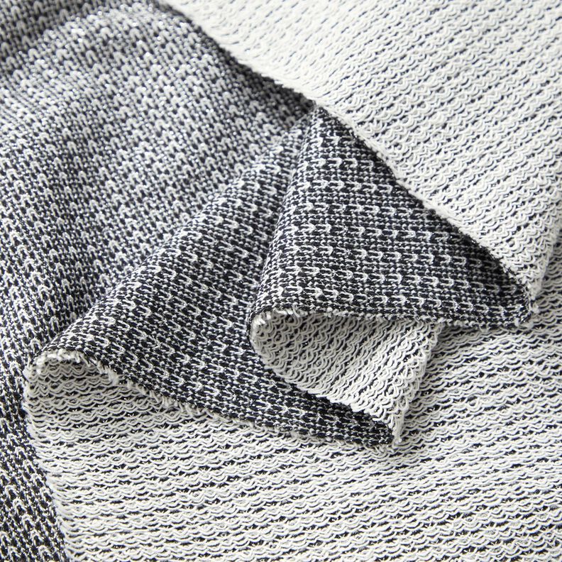 French Terry Paillettes – noir,  image number 3