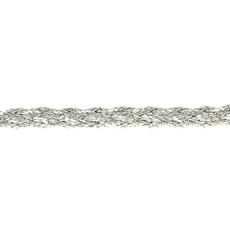 Métallique Cordon [Ø 2 mm] – argent métallisé,  image number 2