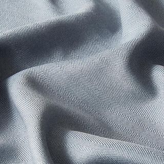 Tissu occultant Chevrons – gris bleu, 