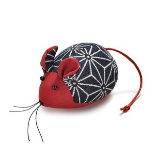 Coussin à épingles souris ''Prym for Kids'' [ Dimensions :  4  x 8  x 5 cm  ] | Prym – noir/rouge, 