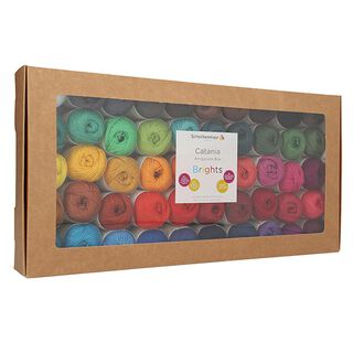 Catania Box Couleurs vives, 50 x 20g | Schachenmayr, 