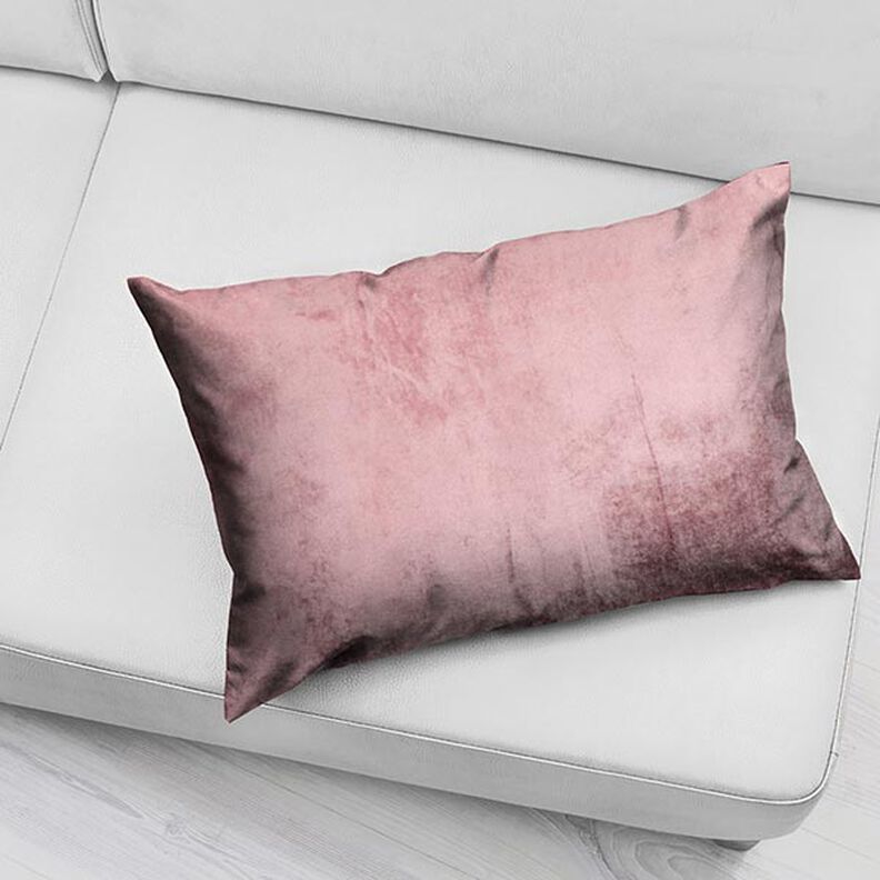 Tissu de décoration Velours – vieux rose,  image number 5
