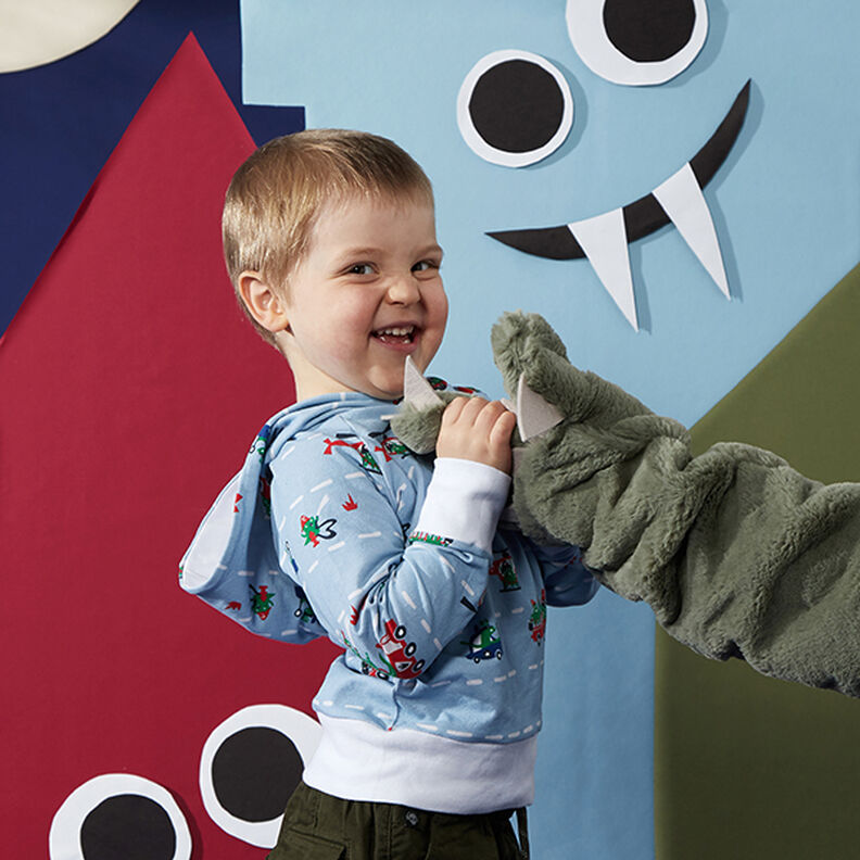 Jersey coton Medium uni – taupe | Reste 60cm,  image number 9