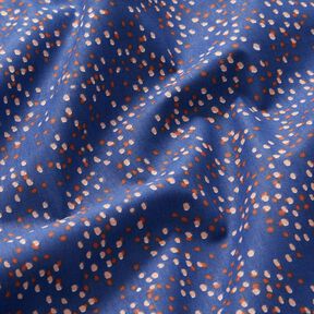 Tissu en coton Cretonne Pünktchen – indigo, 
