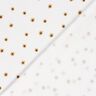 Tissu double gaze de coton Sonnenblumen – ivoire/or ancien,  thumbnail number 4