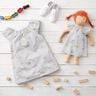 Tissu double gaze de coton Jolis canetons – blanc/or,  thumbnail number 7