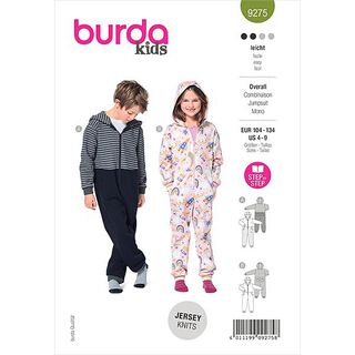 Combinaison, Burda 9275 | 104-134, 