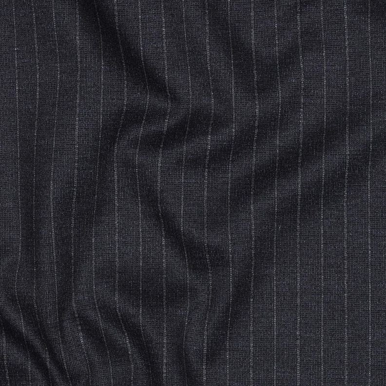 Romanit Jersey Nadelstreifen – bleu nuit, image number 2