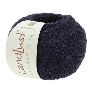 LANDLUST Alpaca Merino 160, 50g | Lana Grossa – bleu nuit, 
