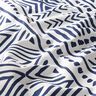 Tissu de décoration Canvas Ethno – bleu marine/blanc,  thumbnail number 2