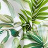 Tissu décoratif Toile feuilles exotiques – vert/blanc,  thumbnail number 3