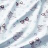 Jersey coton Chats et coussinets mignons | Glitzerpüppi – blanc,  thumbnail number 2