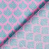 Coton enduit Sujets abstraits – rose/bleu aqua,  thumbnail number 4