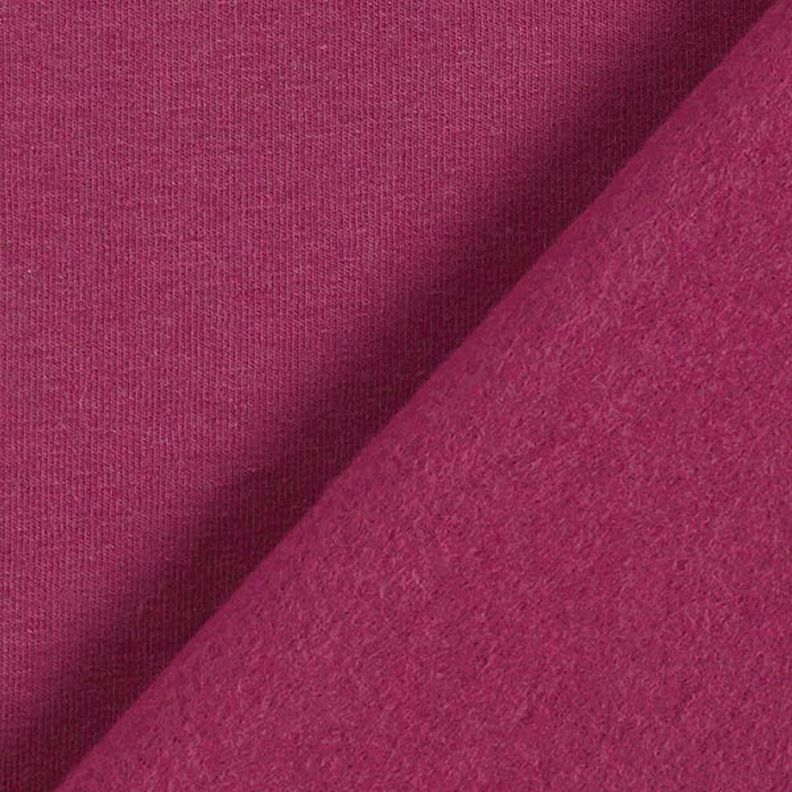 Molleton coton léger uni – rouge bordeaux,  image number 5