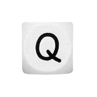 Lettres alphabet en bois Q – blanc | Rico Design, 