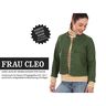 Veste courte à col montant et grande poche plaquée FRAU CLEO | Patron prêt à découper | XS-XXL,  thumbnail number 1