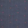 Jersey coton Cœurs en aspect jean Impression numérique – gris bleu/rouge feu,  thumbnail number 1