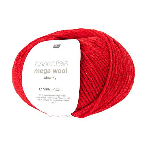 Essentials Mega Wool chunky | Rico Design – rouge,  image number 1