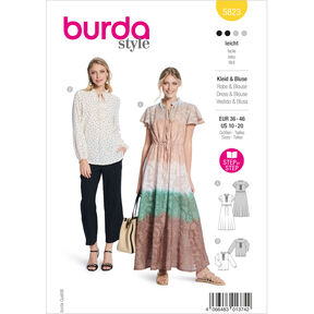Robe / Chemisier | Burda 5823 | 36-46, 