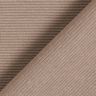 Jersey côtelé ottoman uni – taupe,  thumbnail number 4