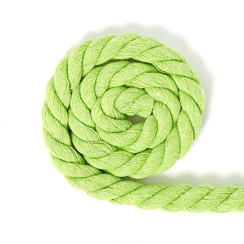 Cordon en coton [Ø 14 mm] 5 - vert clair,  image number 1