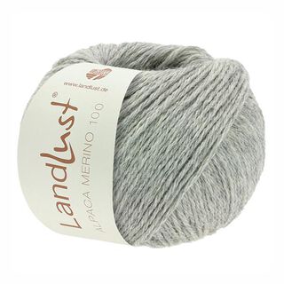 LANDLUST Alpaca Merino 100, 50g | Lana Grossa – gris clair, 