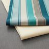 Tissu d’extérieur Canvas Rayures mixtes – sapin bleu/greige,  thumbnail number 5