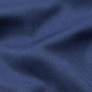 Satin de coton stretch uni – bleu marine, 