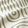 Tissu de décoration Semi-panama motif rayé abstrait – pin/nature,  thumbnail number 2