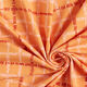 GOTS Jersey coton Carreaux | Tula – orange/terre cuite,  thumbnail number 3