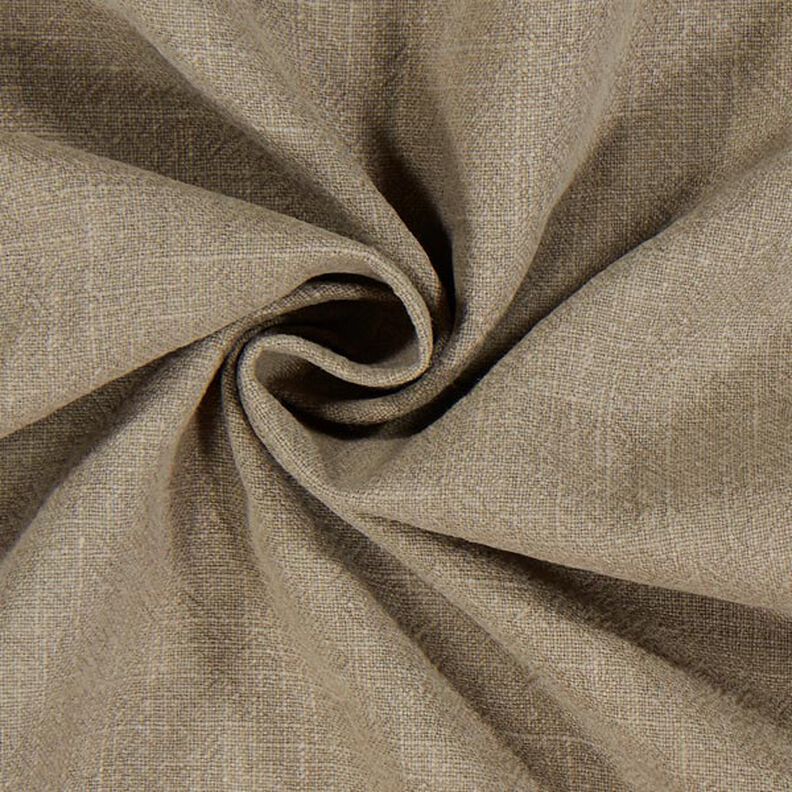 Tissu de Ramie–Mix stonewashed, qualité lourde – olive,  image number 2